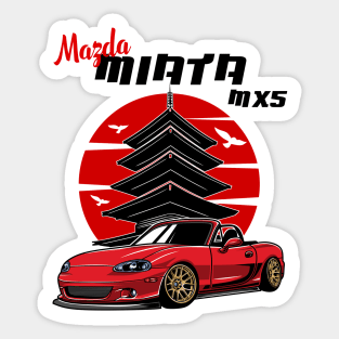 Mazda Miata MX5 Sticker